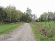 Larrivo all'area pic nic di Prese Rossi