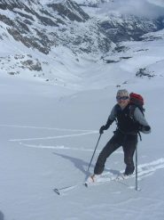 Marco ed il bel vallone di discesa