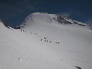 la cima ormai vicina