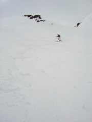 Neve umida nella gorgia
