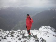 nevicata coreografica in cima