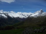 Uia di Mondrone dagli alpeggi d'Attia