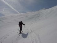 Pendio finale verso l'Autour