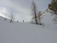 Arrivo al Colle Tovetto