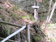 Fine del percorso a piedi