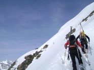 usciti dal canale, verso il fortino in punta