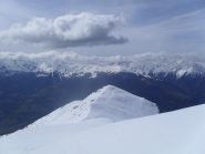 la punta Metz dalla punta Chaligne