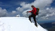 Stelvio in vetta alla Cima del Chiapous (16-5-2010)