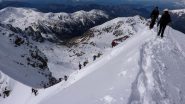 il tratto finale per arrivare in cima