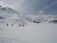 nel vallone che conduce alla Becca di Giasson