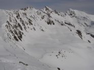 vallone di discesa verso i laghi del lausfer. Il corborant