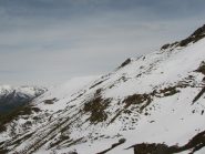 La cresta che porta al bec di nona