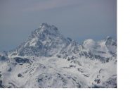 Il Monviso dalla vetta...