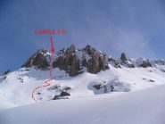 Cima di Valcuca e canale S-O