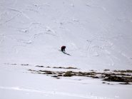 in discesa senza lasciare tracce