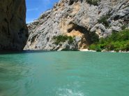 In navigazione sul Verdon