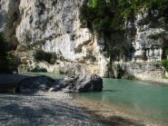 Una suggestiva spiaggetta