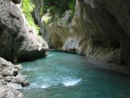 Il Baou Béni dove le pareti arrivano quasi a sfiorarsi 