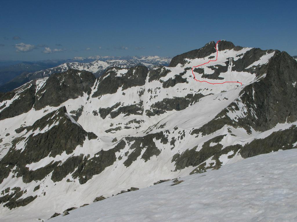 Col Terrasse e canale Est Gelas