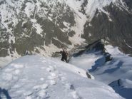 tratto finale sulla cresta dei Gelas