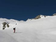 La parte alta ancora tanta neve