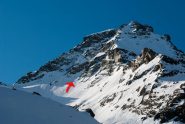 poco sopra il Granero, si inizia ad intravedere qualcosina