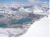 Laggiu' e il lago del Moncenisio...