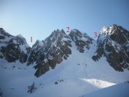 1Freshfield 2 De Cessole 3 Madre di Dio