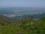 panorama sul canavese dall'alpe pacarina