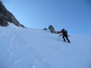 il ripido tratto finale