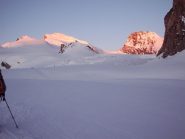 Alba sul ghiacciaio