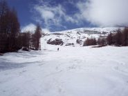 Risalita delle piste da Saas Fee