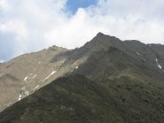 tutto la cresta sino in cima