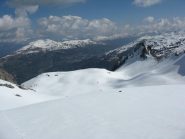 il Sestriere sullo sfondo
