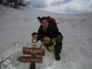 Al passo della Nauque. Quanta neve!.