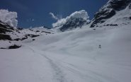 firn nei pressi del rifugio 2300 mt