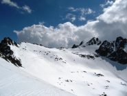 vista della TESTA DELL'UBAC dal Colle Della Lausa