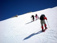 pendio di salita alla cima