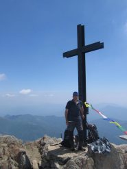Il sottoscritto in vetta al Monte Zeda