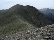 Il colle orientale del Mavri con in fondo il Melidaou.