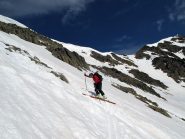 Salita sul pendio ripido