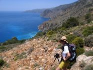 Scendendo da Xeroporta verso Dhomata.