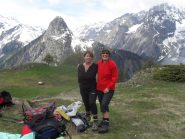 le mogli accampate per il picnic