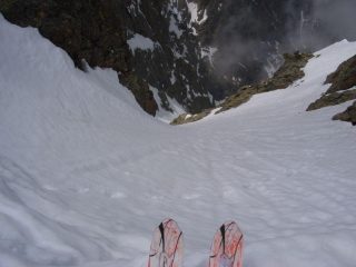 Forcella dell'Asta 2850 m. - partenza