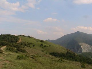 Sulla cresta verso Moncuni