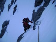 Andrea  sul secondo nevaio