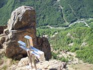 La valle dalla cima sud