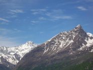 Primo piano sulla Bessanese e l'Uja di Mondrone