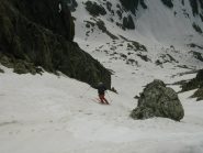 Ingresso canale in discesa dal Mercantour