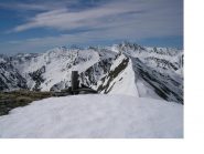 Dal Pra Cro' si vede il Monviso al fondo...